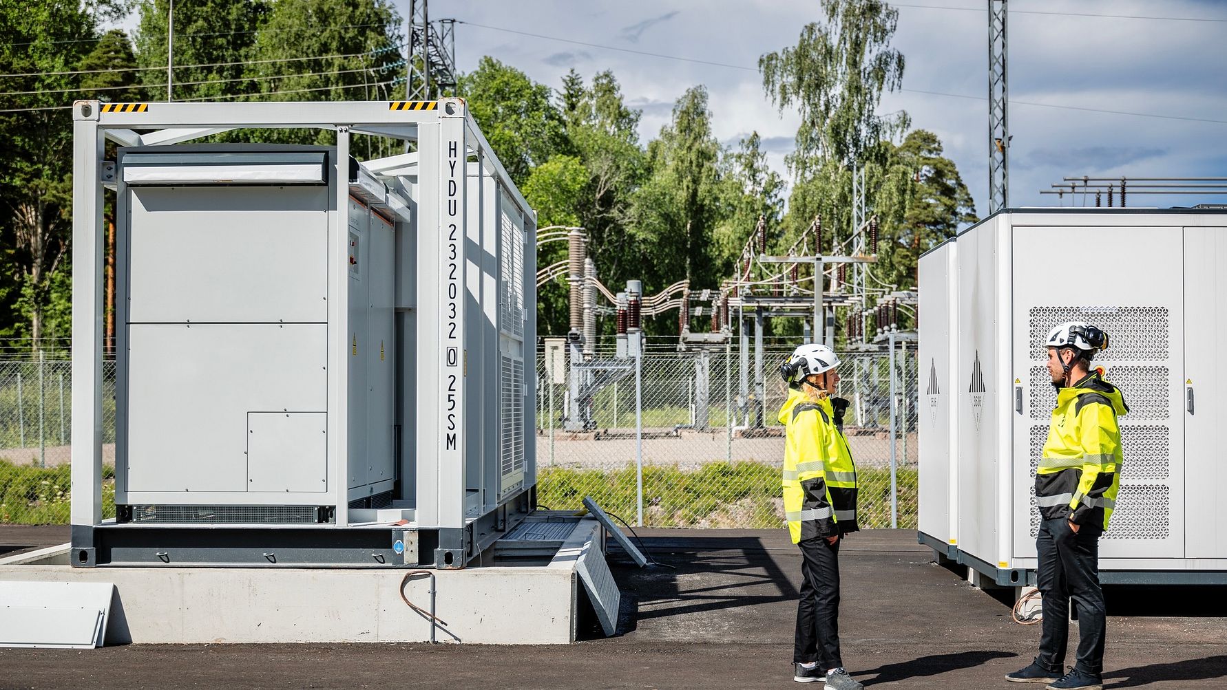 251031 Stor batteripark i Eslöv har anslutit sig till Kraftringen Nät ...