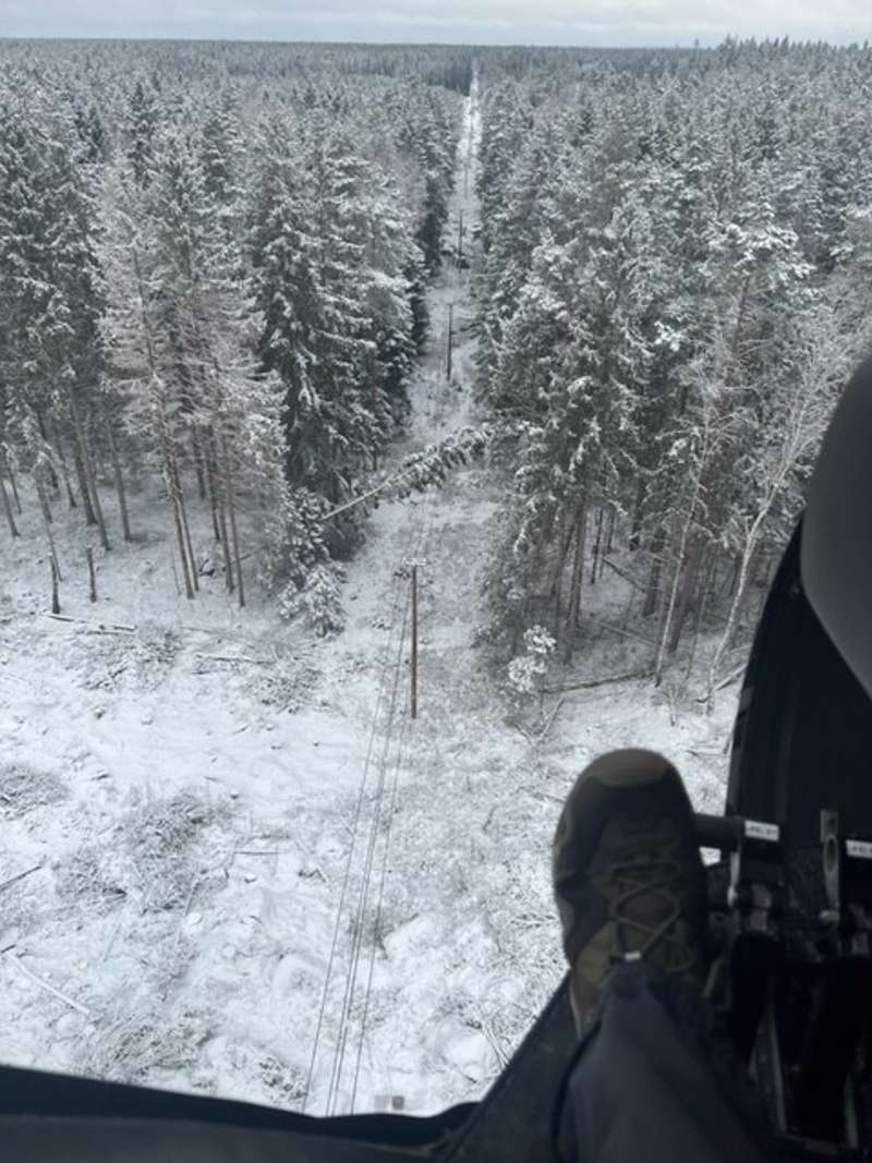 Omfattande insatser i Torsås efter stormen Malik