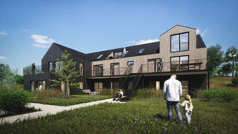 ﻿I hjärtat av Skåne pågår ett unikt byggprojekt i byn Gårdstånga. Här ska GMR Fastigheter bygga sju hus med totalt 35 lägenheter där låg energikonsumtion och lågt CO2-avtryck är viktiga parametrar. Kraftringen utvecklar den övergripande energilösningen för projektet.