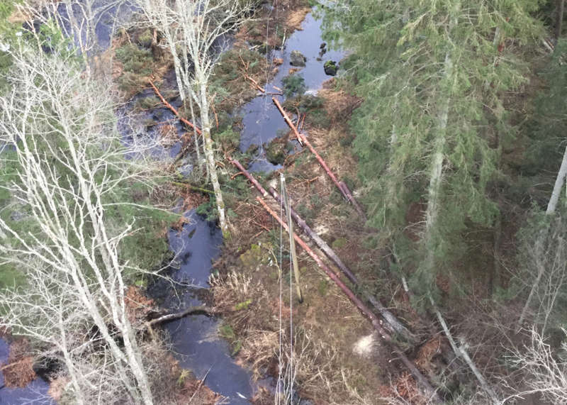 Om väderläget tillåter kommer helikopterbesiktning påbörjas imorgon i Torsås och Hallabro för att fortsätta under onsdagen. Elnätet i Skåne kommer besiktas under onsdag och torsdag om vädret tillåter.