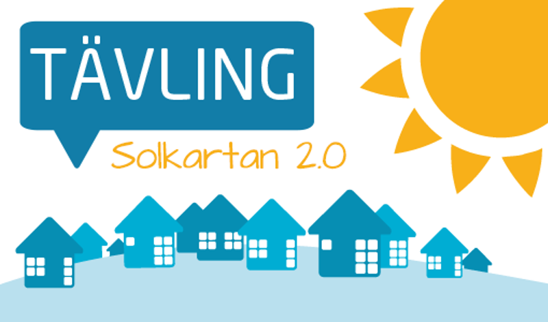 Tävling om Solkartan 2.0 avslutad