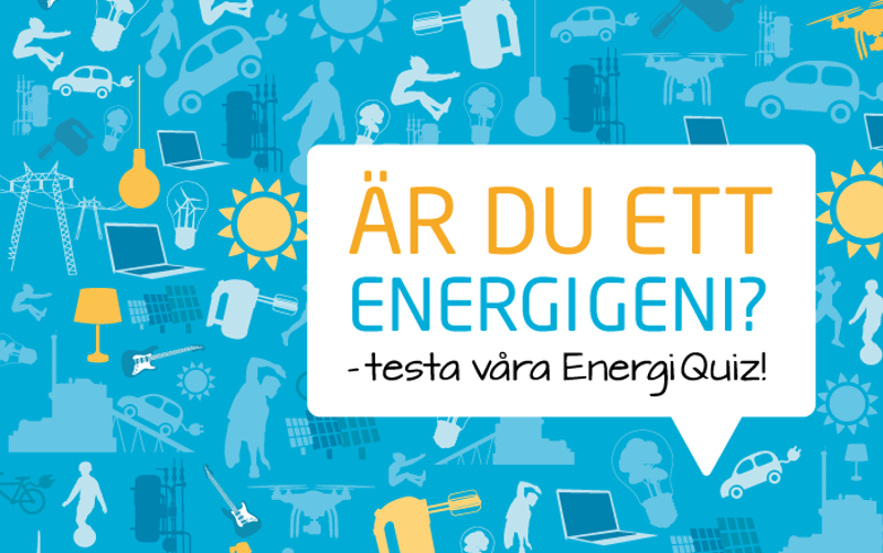 ​Kraftringen strävar efter att vara ett kunskapsföretag. Energibranschen kan ibland uppfattas som lite krånglig och vi ser det som en självklarhet att förklara för våra kunder hur den fungerar. Därför har vi skapat EnergiQuiz – ett nytt och roligt sätt att testa sina kunskaper på.