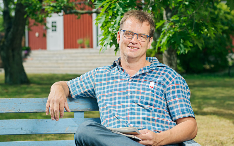Mats Olsson på ICA Böda