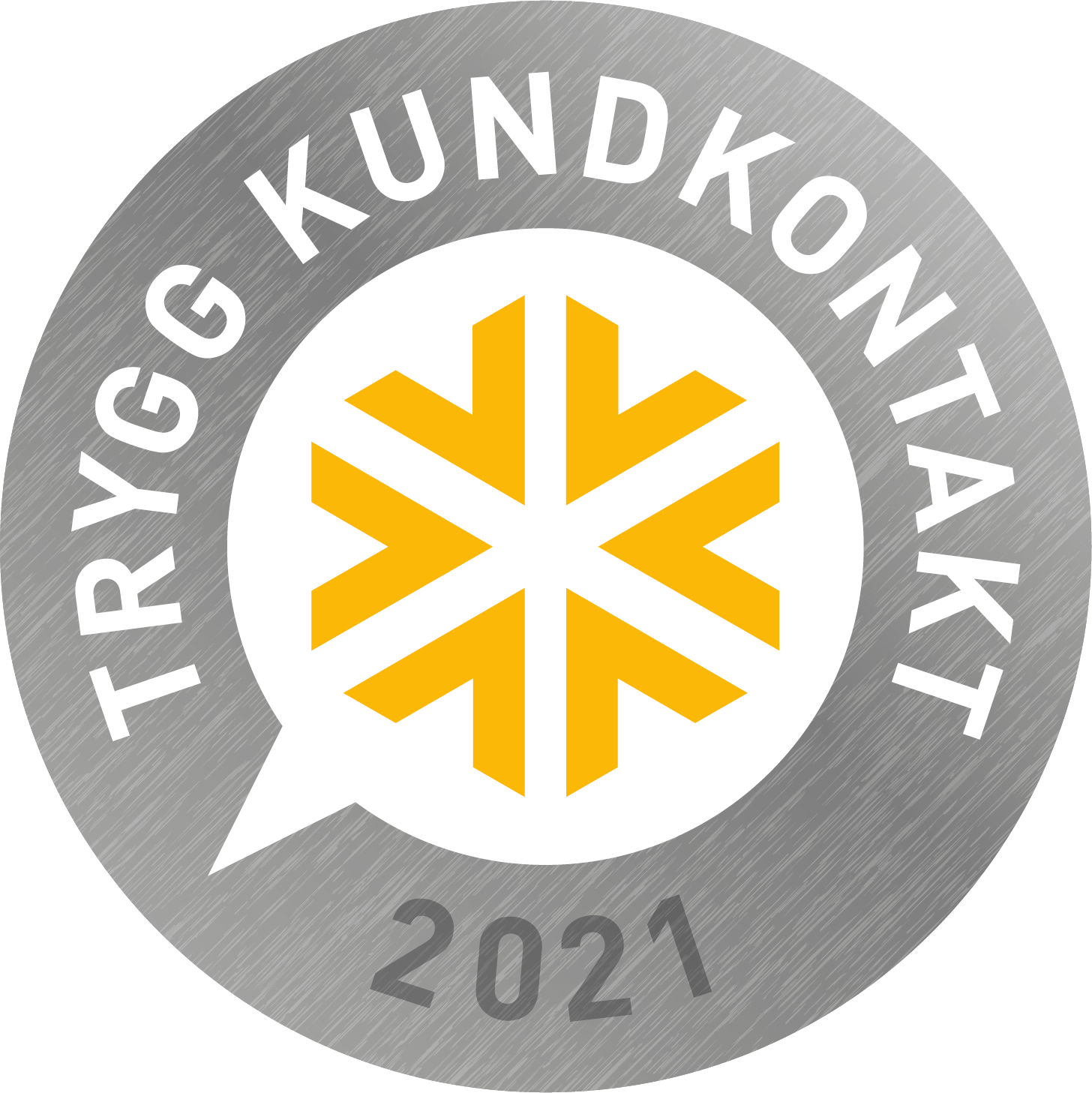 Logo Trygg kundkontakt 2021